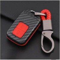 Angel Carbon Fiber Car Key Case.For Honda 2017 Crv Pilot Accord Civic Keyless Entry Styling 2 Button