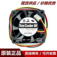 New Radiator Cooling Cooler Fan For Sanyo 6025 9A0612S4D1 DC 12V 0.17A 60mmx60mmx25mm Axial Fans 4600RPM 31CM(LINE) 3PIN PBT