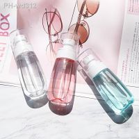 ๑ஐ✺ 1PC 30/60/80/100ml Travel sub-bottled sunscreen spray bottle customized can transparent plastic bottle for travel convenience