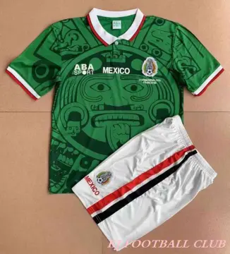 ABA Sport Mexico Jersey Authentic 1998 World Cup Soccer Polyester