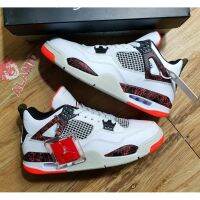 2023 HOT Original ΝΙΚΕ Ar J0dan 4 "Light Crimson" Men Fashion Basketball Shoes Trendy Sports Shoes （Free Shipping）