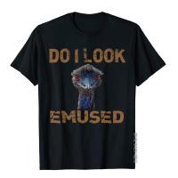 Emu Bird Funny Emu Animal Emused Flightless Bird Pun T-Shirt Gift Tops &amp; Tees For Men Slim Fit Cotton T Shirt Printed XS-4XL-5XL-6XL