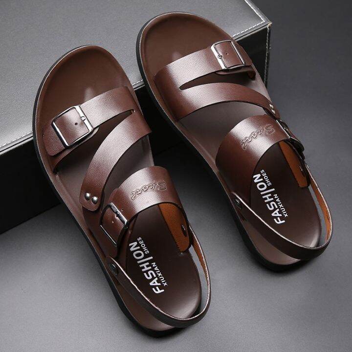 mens-summer-shoes-casual-comfort-open-toe-flat-sandals-soft-beach-shoes-mens-shoes-mens-sandals-solid-leather