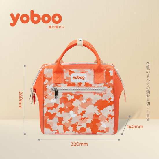 Túi đựng bỉm sữa đeo chéo yoboo - chống nước - chất lượng nhật bản - ảnh sản phẩm 5