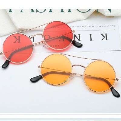 【CW】✕♧△  1PC Fashion Small Frame Shades Round Oval Glasses Goggles Fishing Sunglasses