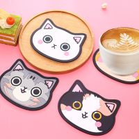 【CW】 Cartoon Shaped Silicone Coaster Cup Mug Holder Drinks Table Placemats Heat-resistant Coasters