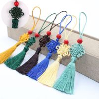【YF】✽☇✶  5Pcs 5cm MiNi Chinese Knot Silk Tassel Pendant Sewing Curtain Charms for Jewelry Making Accessories