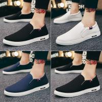 ♧☞  Summer air han edition tide men leisure shoes mens old Beijing cloth shoes mens sneakers a pedal lazy mens shoes