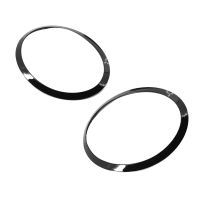 Front Headlight Trim Ring 51712355791 for BMW Mini Cooper F55 F56 F57 14-21 Head Light Lamp Frame Eyebrow Cover