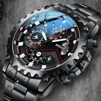 【July hot】 [Official Authentic] Mechanical Mens Atmospheric Calendar High-end Large