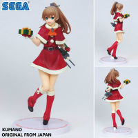 Model โมเดล งานแท้ 100% Sega จาก Kantai Collection Kancolle คันไตคอลเลกชัน เรือรบ โมเอะ คังโคเระ Kumano คุมาโนะ Christmas ชุดคริสมาส Ver Original from Japan Figure ฟิกเกอร์ Anime ของขวัญ Gift อนิเมะ การ์ตูน มังงะ Doll ตุ๊กตา คอลเลกชัน manga