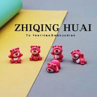 Independent Blind Bag Miniature Mini Pink Bear Cute Cartoon Animation Doll Set Model Toys Childrens Gift 【OCT】