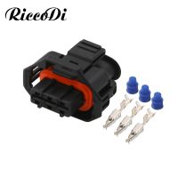 1 20Sets 3 Pin 3.5MM Auto Sensor Connector Diesel Injection Pump Use Female Socket Plug For Boschs 1928403966