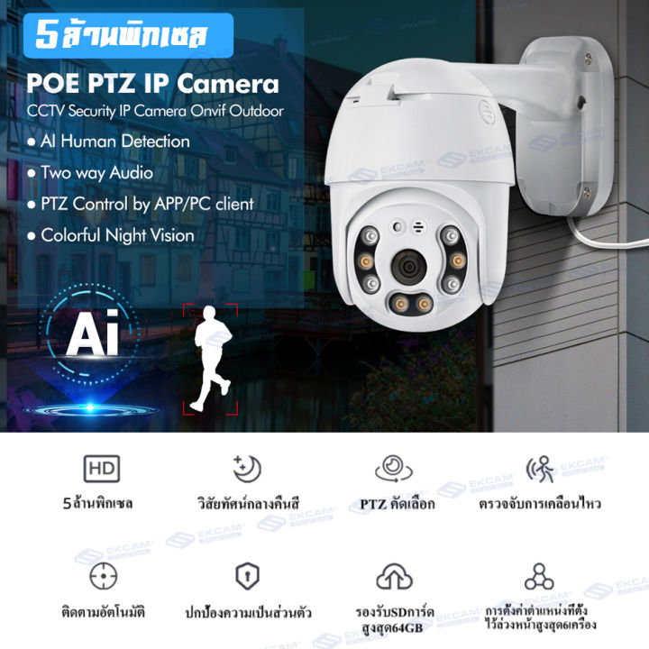 รับประกันร้าน-1-ปี-ip-ptz-camera-สีสันทั้งวัน-กล้องวงจรปิด-wifi-360-1920p-hd-กล้องวงจรปิด-outdoor-cctv-กันน้ำ-กันฝน-มีคู่มือการติดตั้งภาษาไทย-app-v380pro