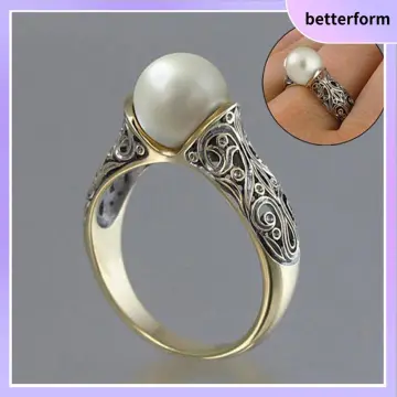 Cheap wedding rings white on sale gold