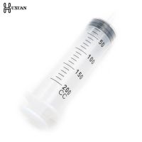 50ml/100ml/200ml Reusable Big Large Hydroponics Plastic Nutrient Sterile Health Measuring Syringe Tools Cat Feeding Accessories