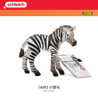 ? Sile Toy Store~ Schleich S Schleich Little Zebra 14393 Foal Baby Simulation Animal Model Authentic Toy Decoration Gift