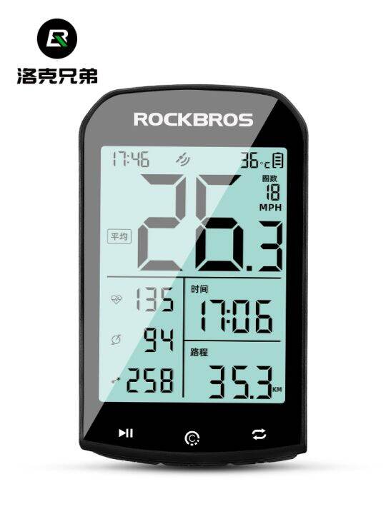 Original Locke Brothers bicycle computer GPS wireless mountain road