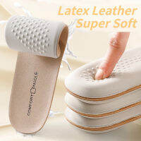 Cowhide Insoles หนัง Latex กีฬาพื้นรองเท้าสำหรับรองเท้า Arch Support รองเท้า Pads Shock Absorbing รองเท้า Sole Inserts