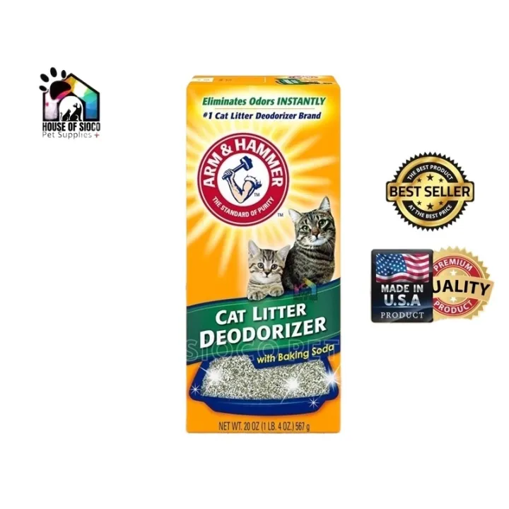 COD Arm Litter Deodorizer w/ Baking Soda 567g Lazada PH