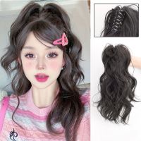 Synthetic Short Wavy Big Grab Clip Ponytail Hair Extension In Tail Wig