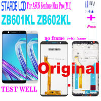 Asal 5.99 "LCD สำหรับ ZenFone Max Pro M1 ZB601KL ZB602KL หน้าจอ LCD เครื่องอ่านพิกัดด้วย X00TD X00 LCD