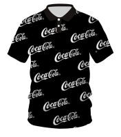 Coca-Cola Coke Cool Red Hiphop 3D Print Women Men Summer Polo Casual Poloshirt 42（Contact the seller, free customization）