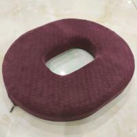 【CW】 Donut Cushion Sofa Hemorrhoid Memory Foam Anti Massage Tailbone Car Office F0474