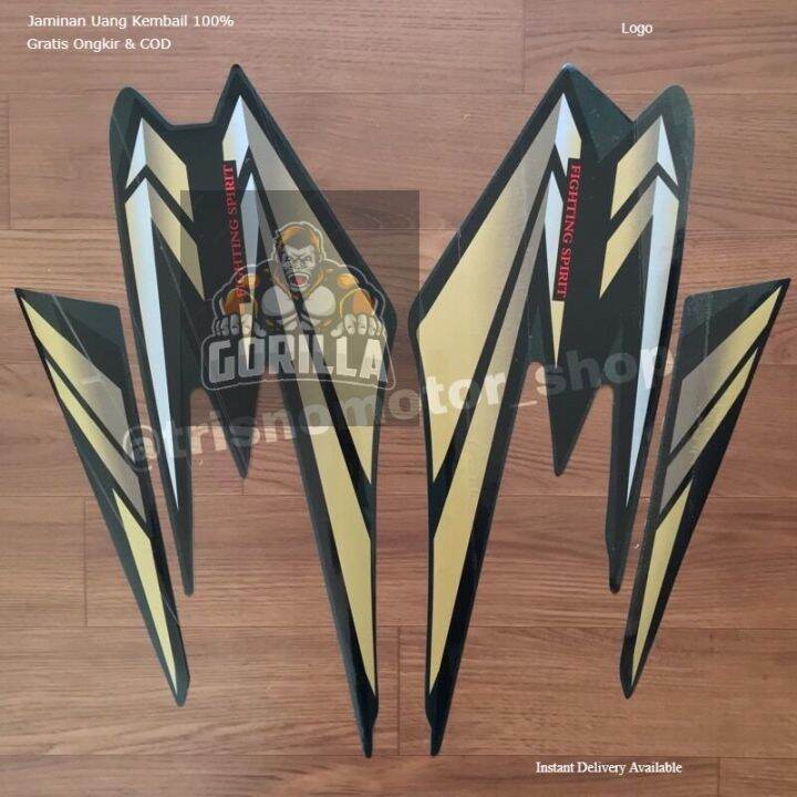 Striping Yamaha RXKING Th.2002 warna hijau botol Lazada Indonesia