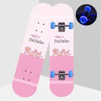 Spot parcel post Skateboard 2023 New Beginner Children Girls 3 Four-Wheel Twin Tips Professional Scooter 6 One 12 Years Old