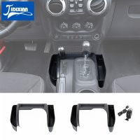 JIDIXIAN รถเกียร์ Shifter กล่องเก็บ USB Organizer คอนเทนเนอร์สำหรับ Jeep Wrangler JK 2011 2012 2013 2014 2015 2016 2017