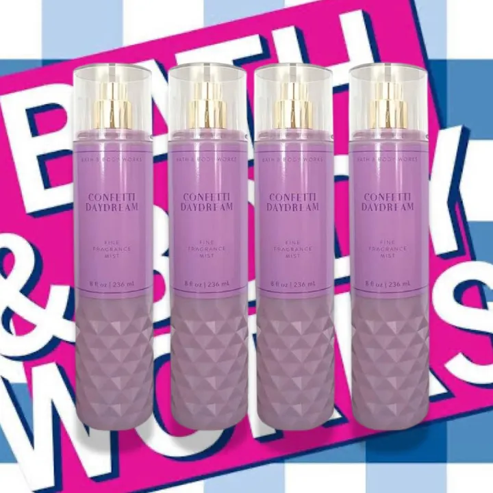 Confetti Daydream Bath and Body Works BBW Fine Fragrance Mist 236ml
