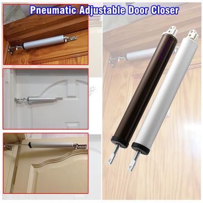◄⊕❀ Adjustable Pneumatic Door Closer automatic spring door closers 100 Degrees Within Positioning Stop buffer door closing device