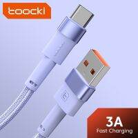 [A Necessary]☽สายชาร์จสายโทรศัพท์ข้อมูลสายชาร์จแบบเร็ว C USB Toocki 3A สำหรับ Samsung S10 S20 Xiaomi Mi Huawei 12เส้น