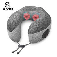 (Sea of Stars) Comfier Shiatsu หมอนนวดคอเดินทางหมอนรองคอหน่วยความจำโฟมหมอนนวดสำหรับเครื่องบิน-6901