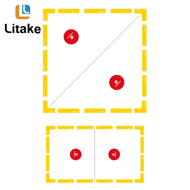 lankebike-ชุดที่ขีดเส้นสนามในห้างสรรพสินค้ากันลื่นที่พันข้อศอกสำหรับเทนนิสสนามสำหรับฝึกความทนทานเตะบอลแบดมินตัน
