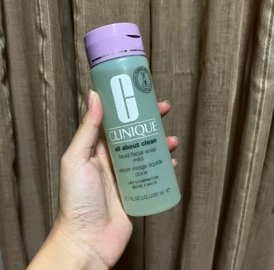 Clinique All About Clean Liquid Facial Soap Mild - 200ml [ Dry Combination Skin ][แท้100%/พร้อมส่ง]