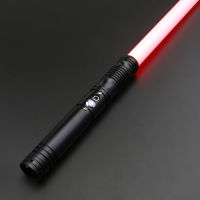 TXQSABER Lightsaber Neo Pixel RGB Smooth Swing Heavy Dueling Metal Hilt FX Force 12สี Blaster Lock-Up Light ดาบเลเซอร์ของเล่น