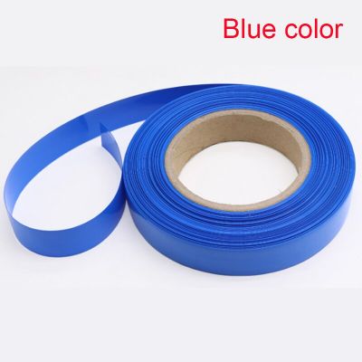 1PCS PVC Heat Shrink Tubing Battery Sleeve Heat Shrinkable Film Low Temperature Blue Color 9-268 Cable Management