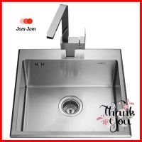 ซิงค์ฝังสแควร์ 1หลุม MEX SC50 สเตนเลสBuilt-In Sink Square 1B MEX SC50 SS **ทักแชทได้ค่ะ ยินดีบริการ**