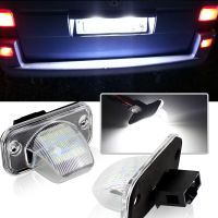 ป้ายทะเบียน Led 2ชิ้นสำหรับ T4 Vw 90,03รถขนย้าย Syncro 1993,2004,Candy 04 ~,Jetta/syncro 05,โคมไฟหมายเลขรถ12V