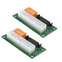 3X Power Board Dual PSU Multiple Power Supply Adapter Add2Psu with Sata ATX 24Pin to 4Pin Connector for Bitcoin Miner