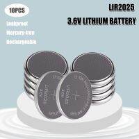 ประหยัดครั้งใหญ่10ชิ้น LIR2025เซลล์กระดุม3.6V LIR2025ชาร์จไฟได้สามารถเปลี่ยน CR2025ได้