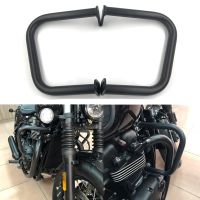 Motorcycle Bumper Engine Guard Crash Bars For Triumph Bonneville Bobber/Black T100 T120 Street Twin/Cup Thruxton 2016-2019 Printing Stamping