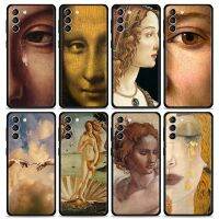 Case For Samsung S21 S20 Ultra S10 Plus S20FE Black Cover For Galaxy S23 S22 S10e S9 S8 Caso Art Paintings The Birth Of Venus Electrical Safety