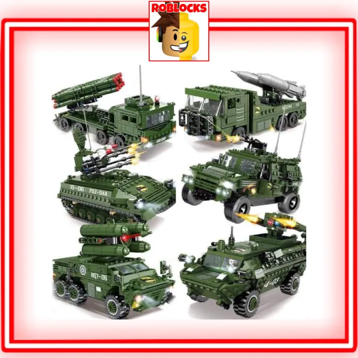 MILITARY SWAT ARMORED VEHICLES Military Tank 100% LEGO Compatible With ...