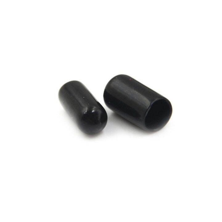 500pc-round-rubber-end-cap-cover-for-pipe-plastic-tube-hub-screw-thread-protector-push-fit-caps-m2-m2-5-m3-m4-m5-m6-m8-12-black