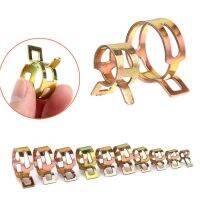 10PCS 6MM 22MM Pipe Clamp Zinc Plated Spring Hose Clamps Metal Air Tube Clip Clamps Tools Kit