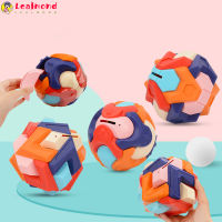 LE In Stock Creative Ball จิ๊กซอว์ของเล่นประกอบ Ball Early Education Deformation Puzzle Piggy Bank Toy