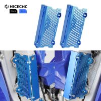 NiceECNC Motorcycle Radiator Guards For Yamaha YZ250 2002-2023 YZ250X 2016-2023 Billet Aluminum Radiator Guard Grill Protector